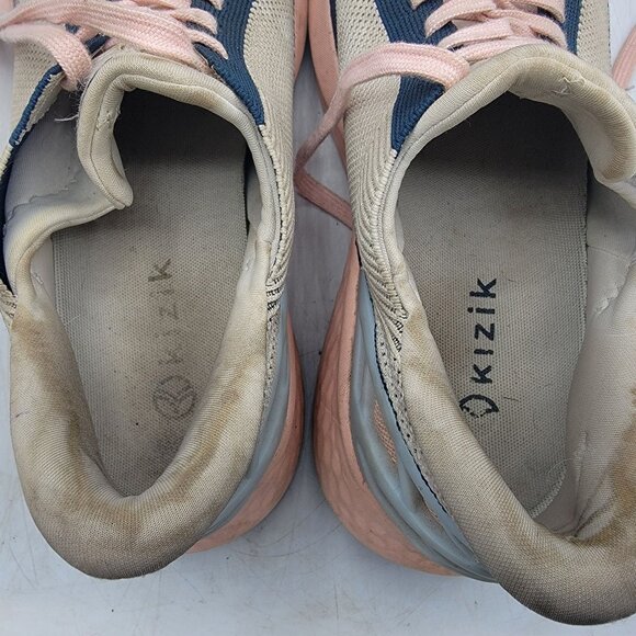 Kizik Athens Bahama Hands Free Womens 9.5 Athletic Shoes Gray Pink Blue Casual - Picture 6 of 13